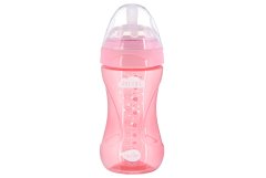 Детская Антиколиковая бутылочка Nuvita Mimic Cool 250 мл розовая NV6032PINK, Розовый
