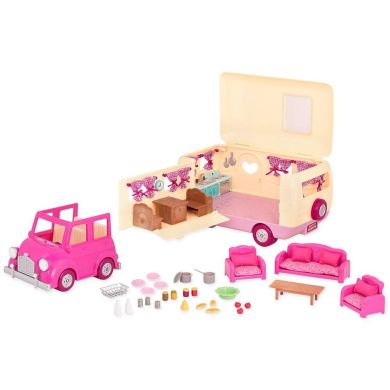 Игровой набор Li'l Woodzeez Весёлый кемпинг розовый 6116Z