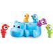 Обучающий игровой набор-сортер Learning Resources — Умный бегемот Гьюи LER9108, Голубой
