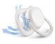 Пустышка Philips AVENT Ultra Air с декором 6-18 мес. 2 шт. для девочек SCF343/22, Розовый
