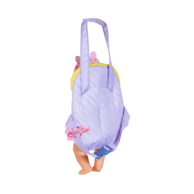 Рюкзак-кенгуру для ляльки Baby Born Комфортна прогулянка з аксесуарами 828038