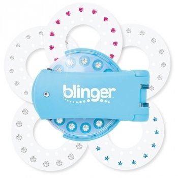 Стайлер для украшения стразами Blinger Бирюзовий 18502, Бирюзовый