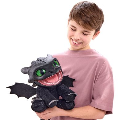 Інтерактивна м'яка іграшка PUPPETRONIC BY REAL FX - БЕЗЗУБИК HTTYD-1001-01