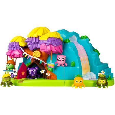 Ігровий набір PINATA SMASHLINGS БУДИНОК НА ДЕРЕВІ (будинок на дереві, 6 фігурок, аксесуари) SL9000