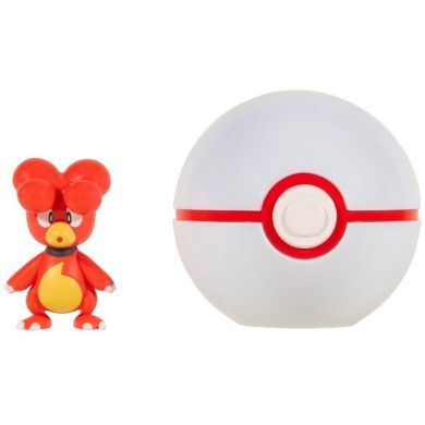 Ігровий набір POKEMON W15 МАГБІ В ПОКЕБОЛІ (ігрова фігурка, покебол) PKW3139