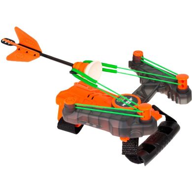 Игрушечный лук на запястье серии Air Storm WRIST BOW (оранжевый, 3 стрелы) Zing AS140O