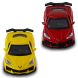 Автомодель &ndash; Chevrolet Corvette C8 Z06 2024 (жовтий, червоний)