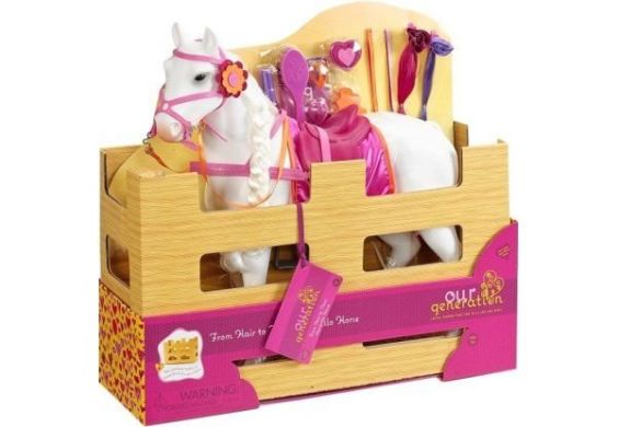 Ігрова фігура Our Generation Кінь Принцеса з аксесуарами 50 см BD38003Z