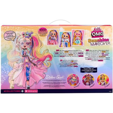 Игровой набор с куклой серии O.M.G. Sunshine Makeover БОЛЬШОЙ СЮРПРИЗ L.O.L. Surprise! 589464