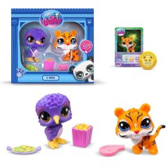 Ігровий набір LITTLEST PET SHOP СМАКОВІ ВПОДОБАННЯ (2 фігурки, аксес.) 528