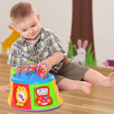 Интерактивная игрушка Kiddieland Мультицентр русскоязычная 051193, Разноцветный