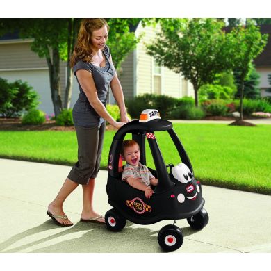 Машинка каталка для детей серии Cozy Coupe АВТОМОБИЛЬЧИК ЧЕРНОЕ ТАКСИ Little Tikes 172182000