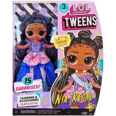 Ігровий набір з лялькою L.O.L. SURPRISE! серії Tweens S3 НІЯ РІГАЛ (з аксесуарами) 584087