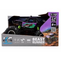Автомобіль KS Drive на р/к - Beast Runner (2.4 GHz, акум. 7.4 V, бузковий)