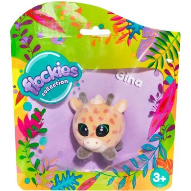 Колекційна фігурка FLOCKIES ЖИРАФА ДЖИНА Flockies FLO0114