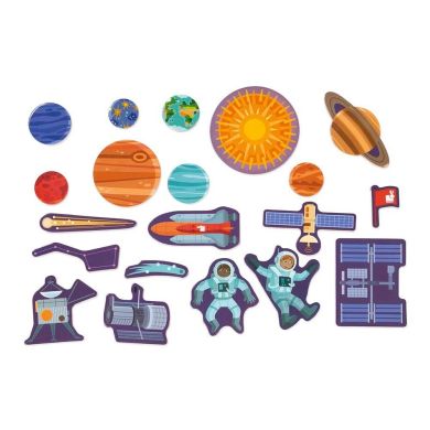 Магнітна карта Janod Сонячна система j05462