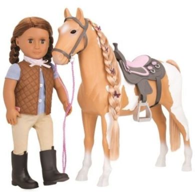 Ігрова фігура Our Generation Кінь із довгою гривою 50 см BD38030Z