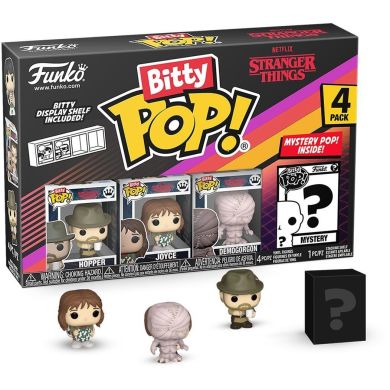 Набор игровых фигурок BITTY POP! серии Странные чудеса ГОППЕР (4 фигурки в ассортименте) 83664