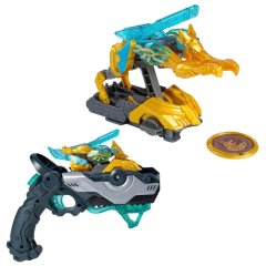 Ігровий набір SCREECHERS WILD! S5 L1 V2 - СОЛЕНТ (запускач-бластер, машинка-трансформер) KS686114
