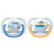 Пустушка ортодонтична Ultra Air I love для хлопчиків, від 0 до 6 місяців, 2 шт, Avent SCF080/01