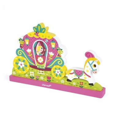 Магнітний пазл Janod Принцеса 9 елементів J08026