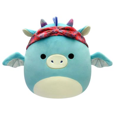 М'яка іграшка Squishmallows &ndash; Дракон у бандані (19 cm)