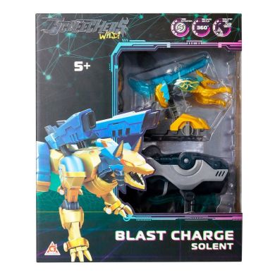 Ігровий набір SCREECHERS WILD! S5 L1 V2 - СОЛЕНТ (запускач-бластер, машинка-трансформер) KS686114