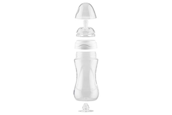 Детская Антиколиковая бутылочка Nuvita Mimic Cool 250мл черная NV6032BLACK, Черный