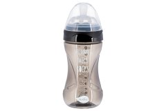 Детская Антиколиковая бутылочка Nuvita Mimic Cool 250мл черная NV6032BLACK, Черный