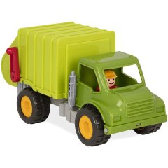 Развивающая игрушка Battat Lite Первые машинки Мусоровоз BT2512Z, Зелёный