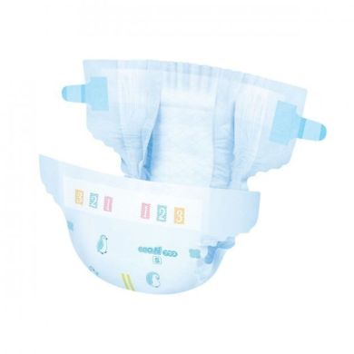 Подгузники Goo.N Plus для детей 4-8 кг (размер S, на липучках, унисекс, 50 ​​шт) 843334 4902011843347