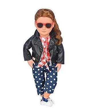 Набор одежды для кукол Our Generation Deluxe Стильный кожанный жакет BD60031Z