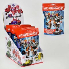 Конструктор-трансформер 5898 - В-20 (16/2) ЦІНА ЗА 5 ШТУК У БЛОЦІ, 29.0, 18.0