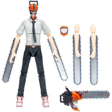 Ігрова фігурка TOTAL ANIME серії Людина-бензопила W1 ЛЮДИНА-БЕНЗОПИЛА (#2, з аксесуарами) KAZ0174-W1