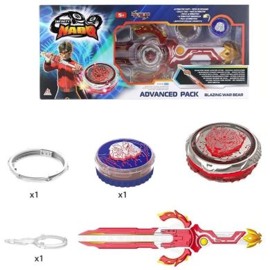 Дзиґа Infinity Nado VI серія Advanced Pack Blazing War Bear Палаючий Бойовий Ведмідь EU654132