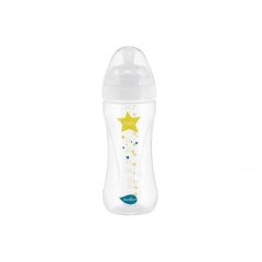 Детская Антиколиковая бутылочка Nuvita Mimic Collection 330 мл белая NV6051, Белый