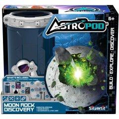 Игровой набор с фигуркой ASTROPOD МИССИЯ «ИССЛЕДОВАНИЯ МЕСЯЧНОГО КАМНЯ» (детали куба, фигурка, аксес.) 80338