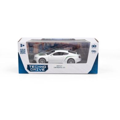 Автомодель BENTLEY CONTINENTAL GT3 (белый) TechnoDrive 250258