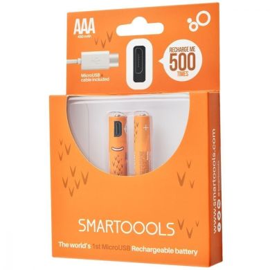 Аккумуляторные батарейки Smartoools AAA 450 mah 2 шт 22614