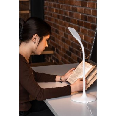 Лампа настільна з акумулятором LEDVANCE Panan Disс 5Вт 3000K 2200мАг USB-A білий 4058075321267