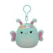 М'яка іграшка на кліпсі Squishmallows - Метелик Рейна (9 cm)