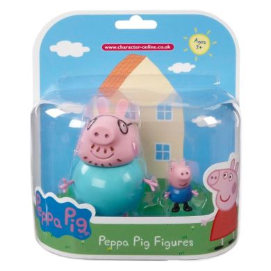 Ігровий набір Сім'я Пеппі Джордж і Папа Peppa Pig 20837-2