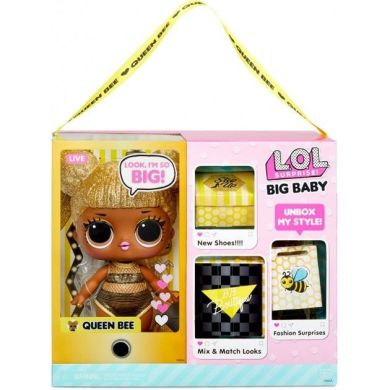 Игровой набор с мегакуклой L.O.L. SURPRISE! серии Big B.B.Doll Королева пчелка 578192