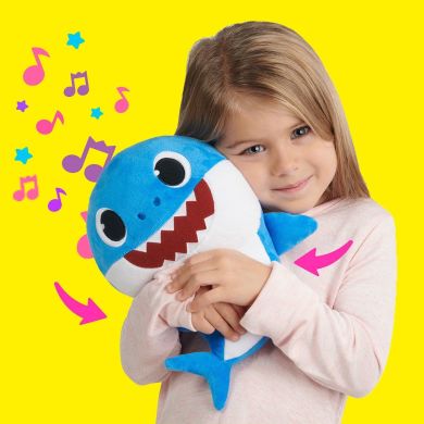 Інтерактивна м'яка іграшка Baby Shark Тато Акуленятка 61032