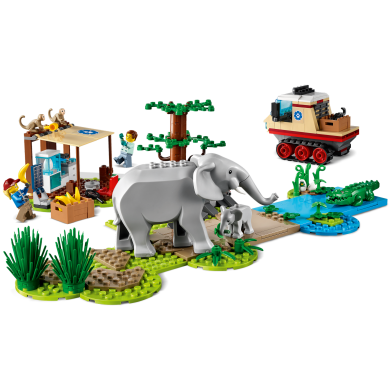 Конструктор LEGO City Операция по спасению зверей 525 деталей 60302