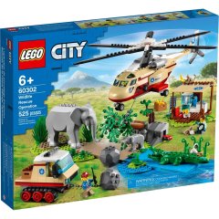 Конструктор LEGO City Операция по спасению зверей 525 деталей 60302