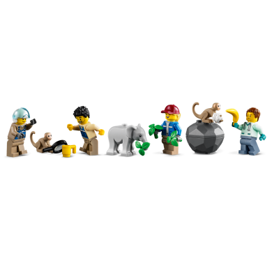 Конструктор LEGO City Операция по спасению зверей 525 деталей 60302