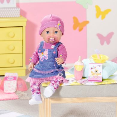 Лялька Baby Born Ніжні обійми Джинсовий лук з аксесуарами 43 см 831298