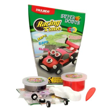 Масса для лепки Paulinda Super Dough Racing time Машинка, красный PL-081161-4