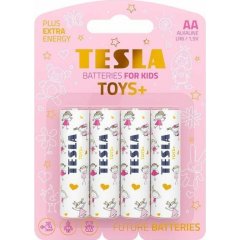 Батарейки Tesla &laquo;Toys Girl&raquo; лужні, AA &laquo;LR06&raquo; Blister Foil 4 шт 8594183397764